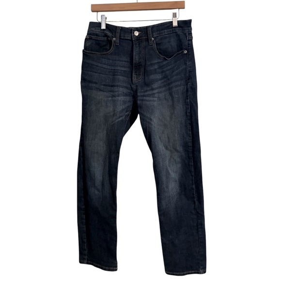 LUCKY BRAND Hilltop 121 Slim Straight Jeans Sz 32x30” $99 - Picture 1 of 5